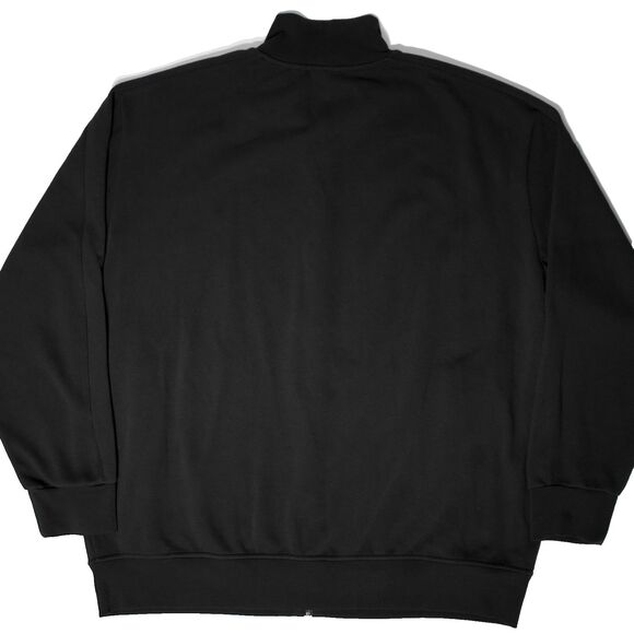 Polo Ralph Lauren Black Cotton Blend Zip-Up Sweatshirt Jacket Men Size 2XLT (B4) - Picture 7 of 14